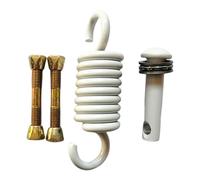 Muelle de hamaca - Suspensión de oscilación | Fuerte gancho de acero inoxidable para instalación de techo, terrazas, bolsas de boxeo, silla construida hasta el último: de acero inoxidable resistente