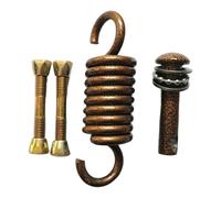 Muelle de hamaca - Swing Springs, Hamaca Hanging Kit | Gancho para rodamientos de carga, percha de alto rendimiento, gancho para bolsillo de perforación, gancho fuerte para bolsa de terraza