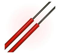 Muelle De Maletero Soportes de elevación Runk Struts para Dacia para Duster K9K K4M SUV 2010-2016 con resorte de gas Amortiguadores(Red Carbor Fiber)