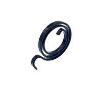 Muelle de retorno de torsión, 5-10PCS Cerradura de la manija de la puerta de seguridad Carrete rodante Resorte de torsión en espiral Manija de bloqueo de alambre plano Resortes de retorno (Size : 5pcs