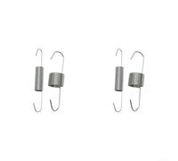 Muelle de retorno del acelerador de metal para modelo 4700 compatible con 4150 4160 302 350 piezas de cortacésped de doble diseño suave motor para kit de respuesta (juego de 2)