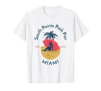 Muelle de South Pointe Park, Miami Camiseta gráfica económica