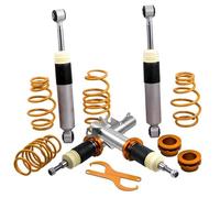 Muelle De SuspensióN Coilovers Para Ford Para Fiesta Para Mk5 JH1 JD3 TDCi/ST150 2002-2008 Kit De Reducción Altura Guardapolvos Para Amortiguadores