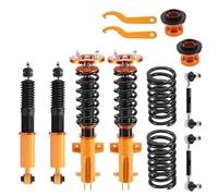 Muelle De SuspensióN Kit De Descenso Suspensión Coilovers Para Ford Para Mustang 2005-2014 Guardapolvos Para Amortiguadores