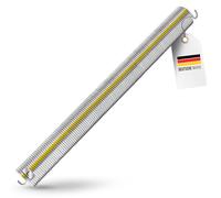 Muelle de torsión para puerta de garaje Hörmann - Disponible en 16 tamaños diferentes - (L705/L25, 702 x 50 x 5,9 mm) - Muelle de torsión galvanizado de acero al manganeso - Calidad de fabricante de