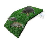 Muelle De Tortugas Para Descansar, Rampas Para Tortugas Para Acuario | Decoraciones De Tanque De Tortuga De Muelle De Tortuga Flotante Inclinada,Accesorios De Tanque De Tortugas, Rampa De Tortuga A