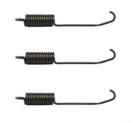 Muelle elástico de palanca de freno para motosierras Ms661 y Ms651 Reemplaza 1144 160 5500 resorte de metal de alta resistencia para amortiguación y control de vibración (3 piezas)