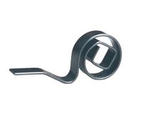 Muelle helicoidal plano 10 resortes de torsión for perillas puerta 32 mm largo, 5 x 13,7, for cerradura, bobinas internas