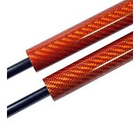 Muelle Neumático 1 Par Puntales Resorte Gas Automático Soporte Elevación Apoyo Cargado Para VW Para Touareg 2004-2010 Capó Delantero Resorte De Gas Capó De Motor(Naranja)
