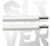 Muelle Neumático Maletero 2 Amortiguadores Gas Para Portón Trasero Y Maletero Para Toyota Para Supra Tercera Generación 1986-1993 (A70) Amortiguadores Maletero(Silver carbon fiber)
