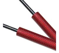 Muelle Neumático Maletero Para A4 B8 Para Avant 2008-2016 Sin Maletero Eléctrico Fácil Abrir Amortiguador Choque Soporte Elevación Puntales Automáticos Con Resorte(Red Carbon Fiber)