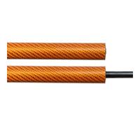 Muelle Neumático Maletero Para A4 B8 Para Avant 2008-2016 Soportes Elevación Gas Apertura Automática Puntales Arranque Resortes Maletero Emergente Automático(Orange Carbon Fiber)