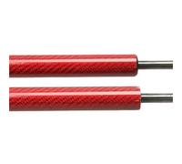 Muelle Neumático Maletero Para A4 B8 Para Avant 2008-2016 Soportes Elevación Gas Apertura Automática Con Puntales Arranque Resortes Maletero Emergente Automático(Red Carbon Fiber)