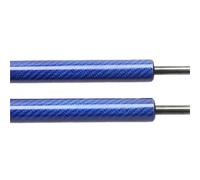 Muelle Neumático Maletero Para A4 B8 Para Avant 2008-2016 Soportes Elevación Gas Apertura Automática Puntales Arranque Resortes Maletero Emergente Automático(Blue Carbon Fiber)