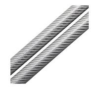 muelle neumático maletero Para A6 C7 familiar (2011-2018): Soportes de elevación del maletero trasero, amortiguadores, varillas y resortes(Silver Carbon Fiber)
