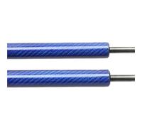 Muelle Neumático Maletero Para Megane Para Sport Para Tourer III 2008-2016 Estate Maletero Puntales Cargados De Gas Auto Pop-Up(Blue Carbon Fiber)