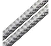 Muelle Neumático Maletero Para Toyota Para Hilux 8th 2015-2024 4x4 Camioneta Puerta Trasera Soporte Elevación Lenta Varilla Amortiguadora 2 Uds Kit Puntal Choque Asistencia(Silver carbon fiber)