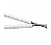 Muelle Neumático Para Mazda Para CX3 Para DK 2015-2023 Capó Puntales Amortiguadores Soporte Elevación Pistón Varilla Cilindros Hidráulicos Verin Resorte(Silver Carbon Fiber)