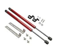 Muelle Neumático Para SEAT Para Leon MK2 1P 2005-2012 Capó Delantero Modificado Puntales De Gas Resortes Soporte De Elevación Accesorios Choque Amortiguadores De Apoyo Resorte Gas Capó Motor(Red carbo