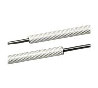 Muelle Neumático Para VW Para Polo 4.º 9N 6Q 9N3 2001-2009 Puntales Capó Delantero Resortes Gas Soportes Elevación Amortiguadores Pistones Amortiguador(Silver carbon fiber)