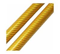 Muelle Neumático Puntales Capó Para Hyundai I20N 2020 2021 2022 2023 2024 Modificar Cilindros Soporte Elevación Amortiguadores Varillas Pistón Resorte Gas(Yellow carbon fiber)