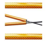 Muelle Neumático Soportes Elevación Capó Delantero Puntales Gas Resortes Amortiguadores Varilla Apoyo Piezas Motor Para Infiniti Q50 V37 2013-2022(Orange carbon fiber)