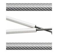 Muelle Neumático Soportes Elevación Capó Delantero Puntales Gas Resortes Amortiguadores Varilla Apoyo Piezas Motor Para Infiniti Q50 V37 2013-2022(Silver carbon fiber)