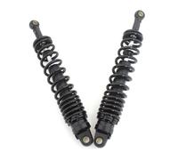 muelle neumático Suspensiones Motos Amortiguador trasero de motocicleta con resorte ajustable para Honda, Yamaha, Kawasaki y Suzuki ATV.(BK 400mm)