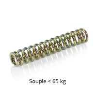Muelle para tija de sillín de bicicleta XLC 27,2 mm ( Dorado / 27.2 mm )