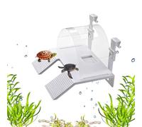 Muelle para Tortugas De Baño | Doble Escala Descanso Salamandra | Zona de Baño Reptile | Para Guardianes, Criadores, Padres y Amantes de las mascotas, terrarios, recintos, refugios, tiendas, Casa