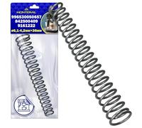 Muelle para Válvula Crema para Cafetera Superautomática Ø 6,1-4,2 mm x 36 mm con Código Original 996530050657 842500409 9161222 9161.222 para Saeco para Philips - Garantía de 10 Años - MONTERAL