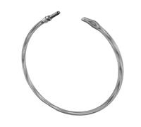 Muelle profesional para eliminar obstrucciones de drenaje con bobina de acero reforzado, funciona con taladros eléctricos para bloqueos de tuberías de 35-100 mm, resorte de serpiente