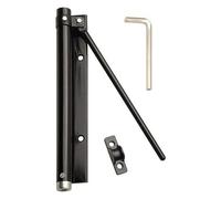 Muelle Puerta Wolfpack Aluminio Anodizado Negro (Blister 1 Pieza)