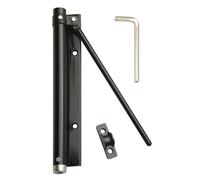 Muelle puerta wolfpack aluminio anodizado negro (blister 1 pieza)