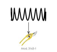 Muelle recambio - muelle para tijera, fabricado en acero, resistencia óptima, fácil instalación y adecuado para modelos de tijeras Wolfpack.