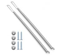Muelle Tensión para Puerta, Acero , 1x 1,2×10×390/1,2×10×450 , 0,12 cm | je mediante tornillos, Muelle cierre automático, Puertas peso medio, Para reparadores puertas