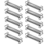 Muelle Tensor Resortes de Tensión，10 Pcs Resortes de tensión de Tienda Hebilla de Resorte de Tienda Muelles de traccion，para Acampar al Aire