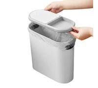 Mülleimer - Abfalleimer Trennsystem Mülleimer | Mülltrennsysteme Küchen-Eimer | 10 L Küchen-Mülleimer | Abfalleimer Mit Druckdeckel Für Zuhause, Waschbecken, Arbeitsplatz, Badezimmer, Zimmer, Wohnung,