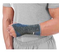 MUELLER 4-Way Stretch Premium Knit Wrist Support with Thermo Reactive Technology, Medium/Large, Black