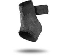 Mueller Ankle Support with Straps, Black, Large