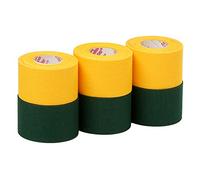 Mueller Athletic Tape Sports Tape, Gold and Green 6 Rolls
