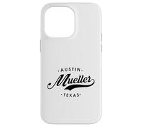 Mueller Austin Texas para Mujeres y Hombres Carcasa para iPhone 14 Pro MAX