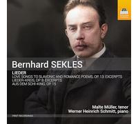 Müller - Bernhard Sekles: Lieder - Aus dem Schi-King and other Songs