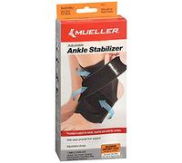 Mueller Estabilizador de tobillo ajustable, talla única #6518 - 1 unidad, paquete de 2