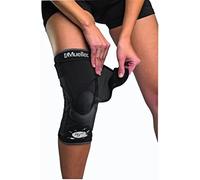 Mueller Euro Hg80 Soporte de Rodilla, Unisex adulto, Negro, L