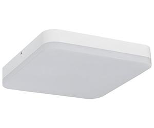 Müller-Licht 20500084 - Lámpara de pared y techo (cuadrada, 28 x 28 cm, 24 W, 3000 K, plástico, W, blanco cálido, sin sensor)