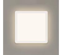 Müller-Licht Jali Panel LED cuadrado, blanco, 29,2 cm, plástico, 2.700 K
