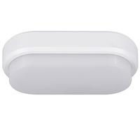 MLI 20300535 - Luminaria de techo, 8 W, 650 lm, 4000 K, ovalada, blanca