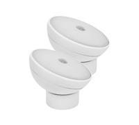 Müller-Licht Lámpara nocturna LED Nova, sensor, blanco, plástico, paquete de 2