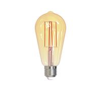 Müller-Licht LED-Rustika, filamento, E27, dorado, 7W, 2000K, 650 lúmenes